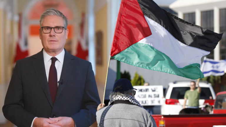 STARMER ERKENNING PALESTINA